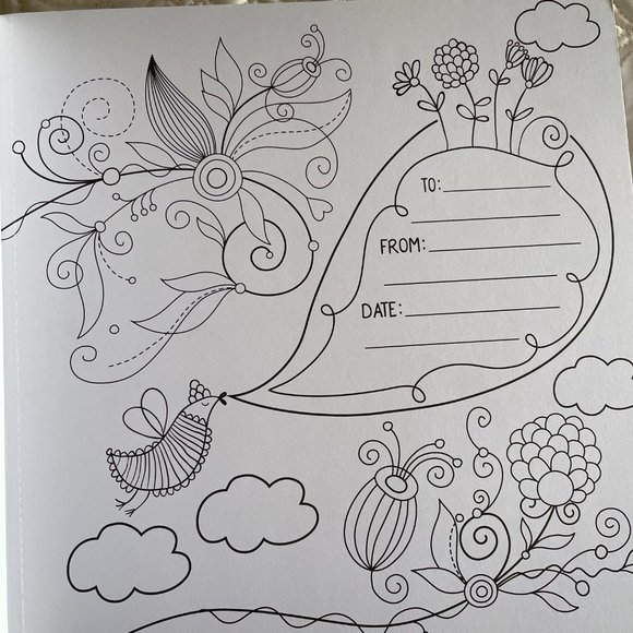 Be Still and Know I am God Adult Coloring Book, New - Picture 3 of 8